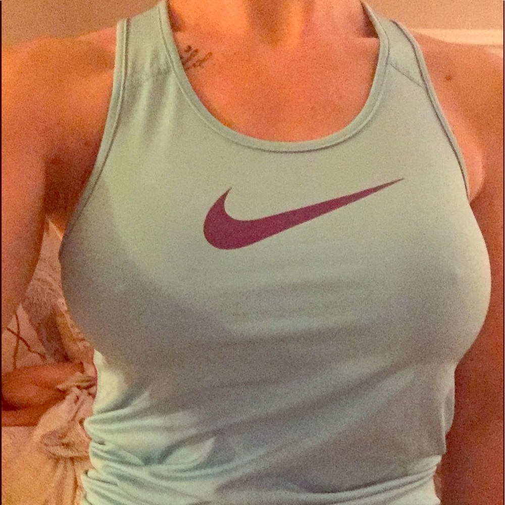Nike dri fit racer back tank top